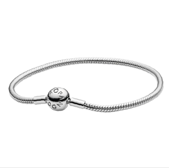 Pandora Moment Snake Chain Bracelet - Picture 1 of 2